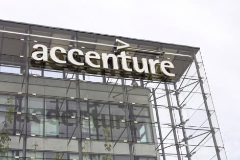 Accenture Lowers Top End of Revenue Growth Outlook; Announces Cybersecurity Deals Worth $4.18 Billion