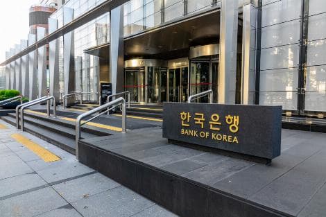 Bank of Korea Raises Benchmark Rate to 2.75% in First Tightening in 3.5 Years
